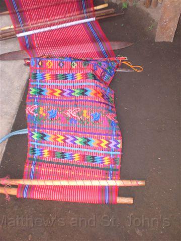 Typical Back Strap Weaving